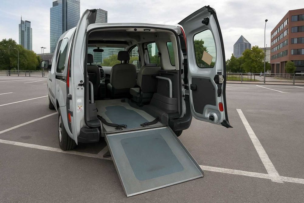 Wynajem Proace , Kangoo  , transport dla osób niepełnosprawnych