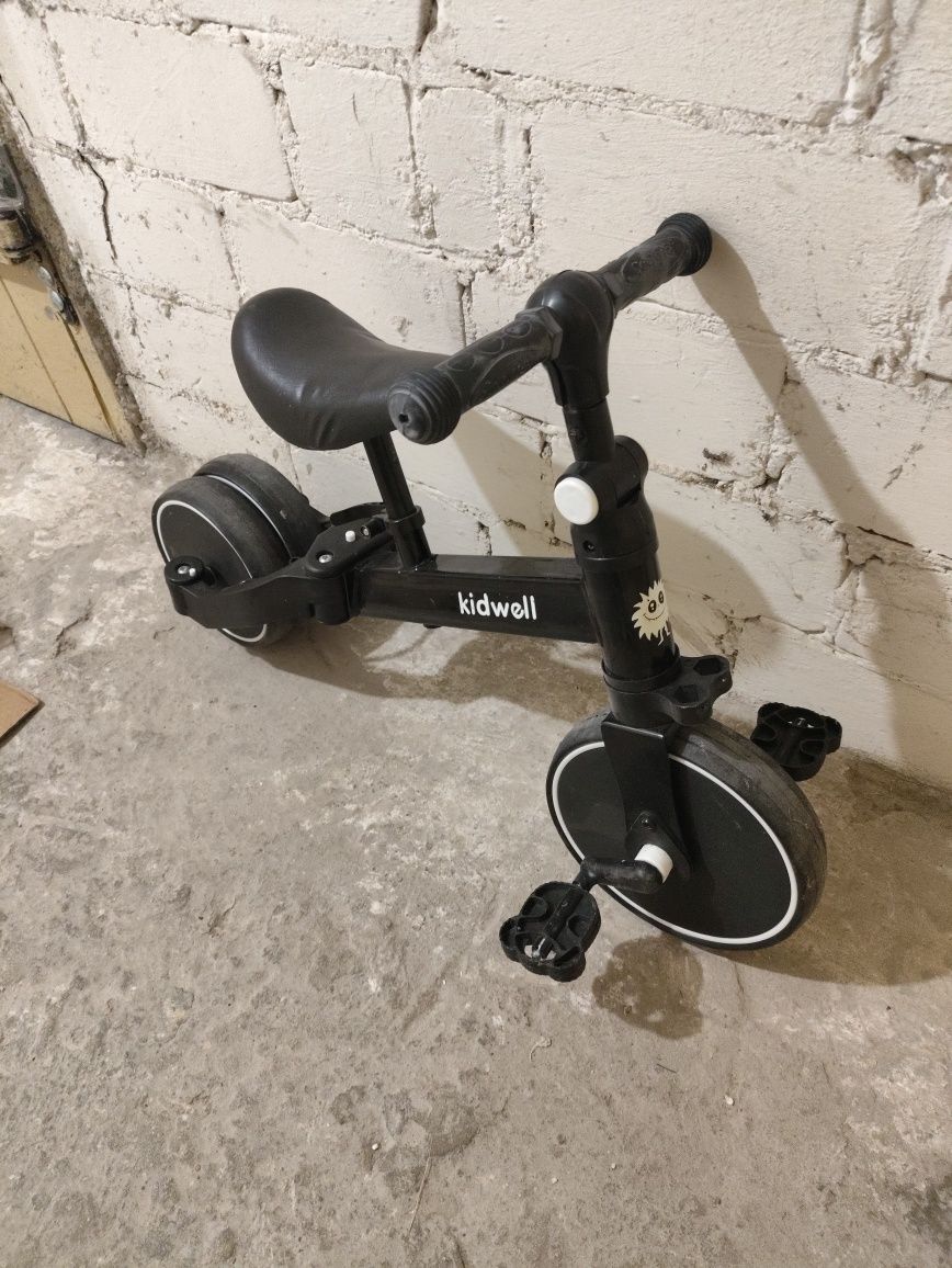 Rowerek kidwell pico 3w1 czarny
