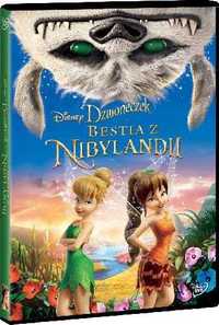 Dzwoneczek i bestia z Nibylandii, Disney, płyta DVD