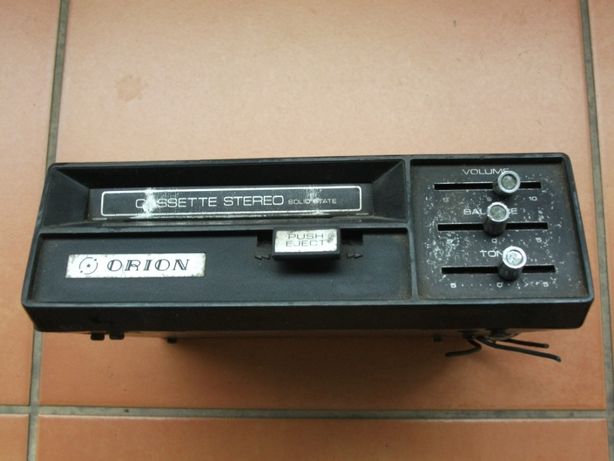 Leitor de Cassetes Auto Orion C-CS antigo