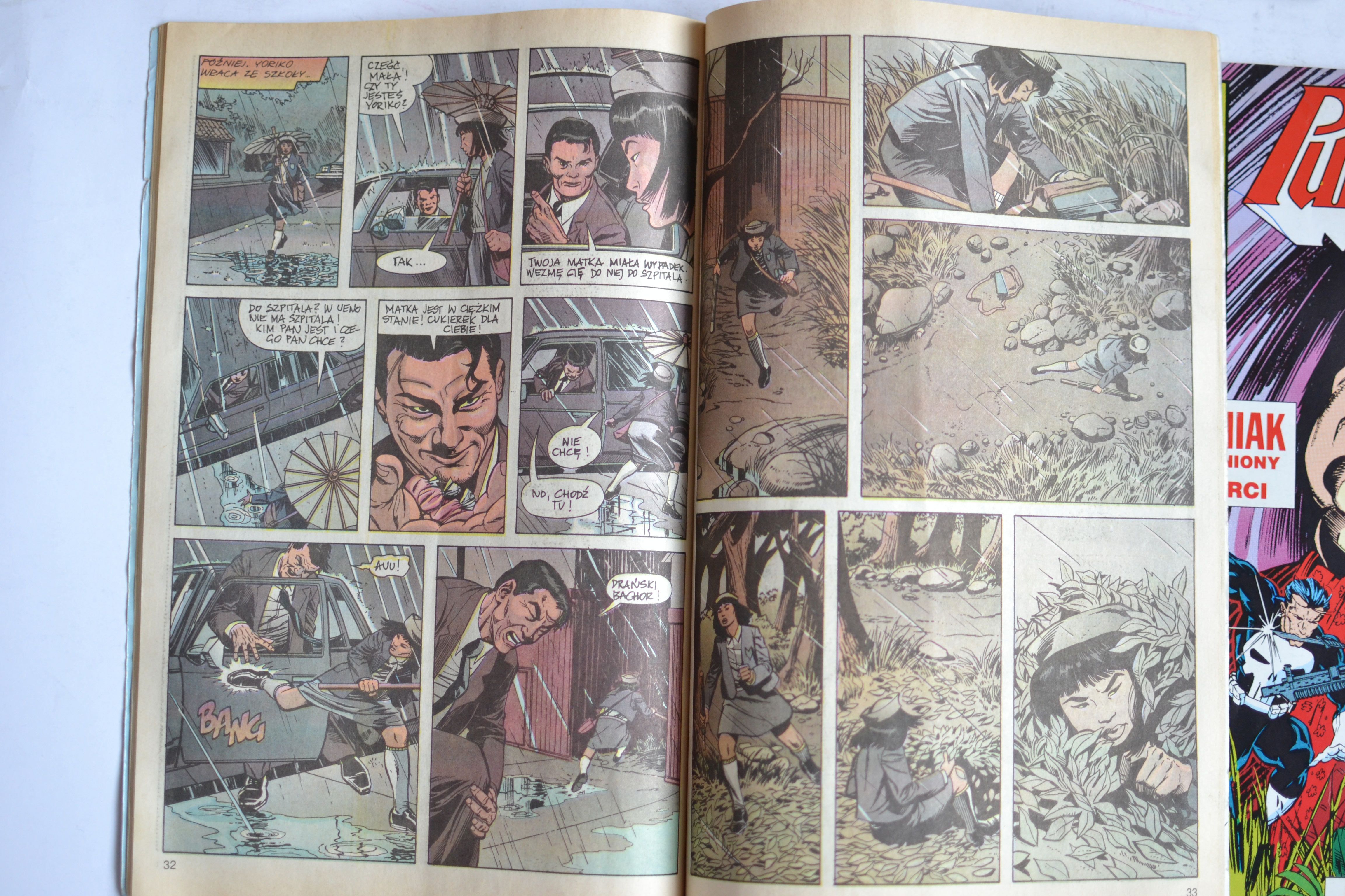 Komiksy:	the Punisher rok  1990 Tm Semic Całość lub na sztuki