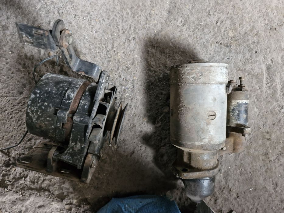 Ifa fortschritt robur stary typ rozrusznika i alternator, sam esiok