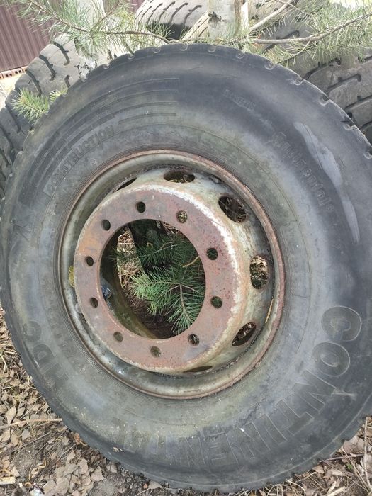 Felgi jelcz ciężarówka plus opony 7szt ~315/80 R 22,5 Jelcz Styer