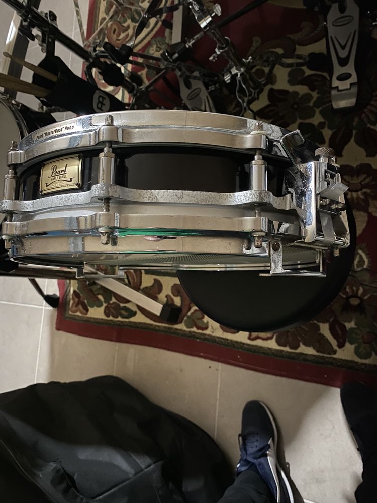 Vendo/Troco Tarola Pearl Free Floating Maple Shell 14x3.5