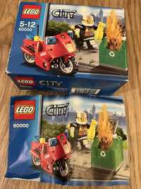LEGO City 60000 Motocykl Strażacki