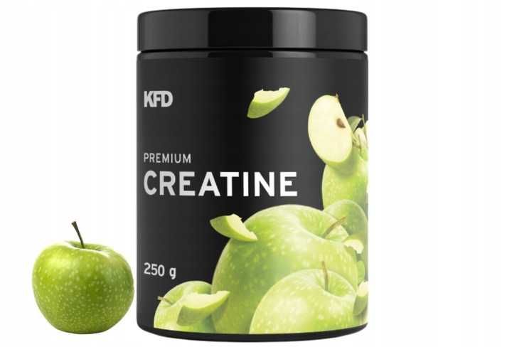 KREATYNA PROSZEK JABŁKOWY KFD Premium Creatine 250g Monohydrat+Shaker