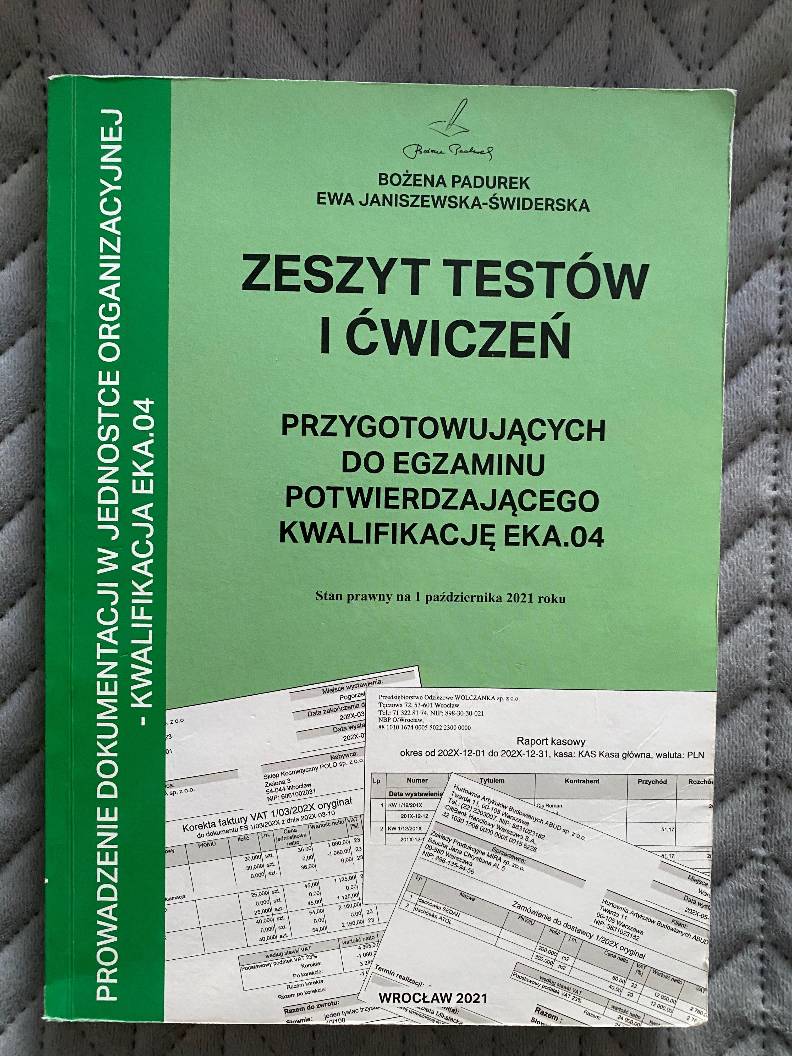 Zeszyt testów i ćwiczeń EKA.04