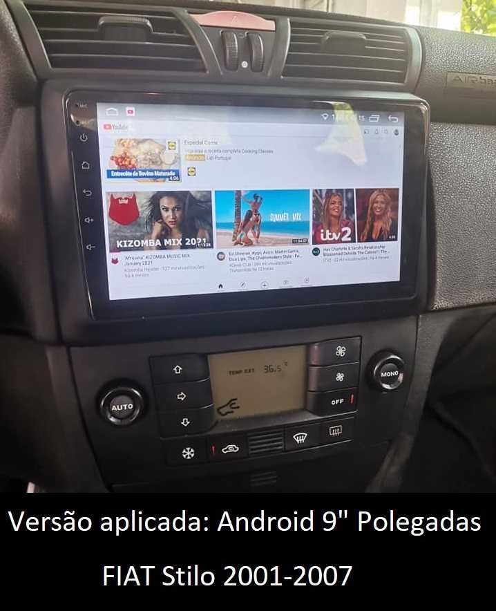 (NOVO) Rádio 2DIN • Fiat STILO (De 2001 a 2007) • Android GPS [4+32GB]