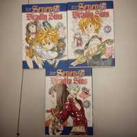 Manga - Seven Deadly Sins x 3szt.