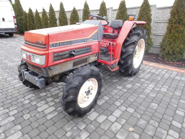 Yanmar FX 285 4x4 mini traktor ogrodniczy tur kubota iseki