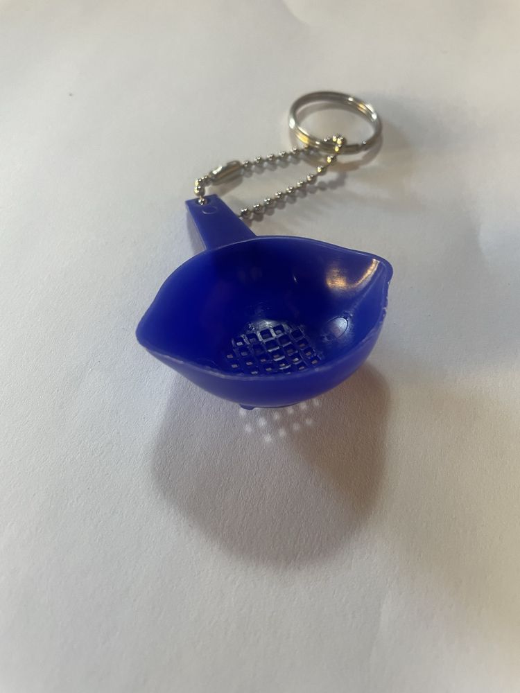 Porta Chaves Miniatura Tupperware azul