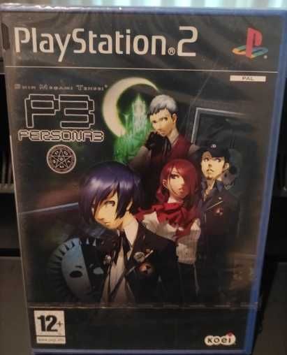 Persona 3 Shin Megami Tensei PAL PS2 (Novo selado)