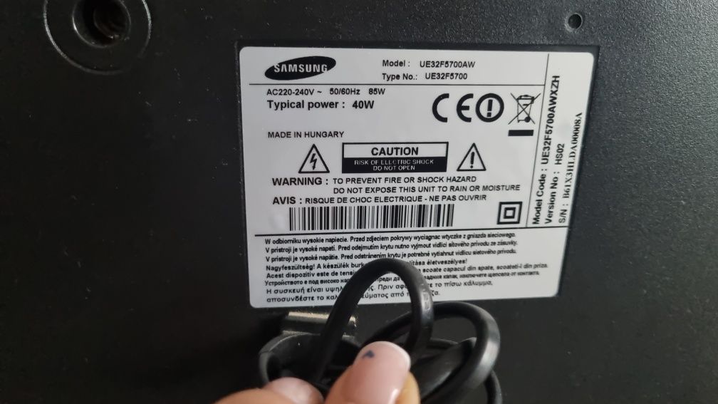 Samsung smart TV 32 cale