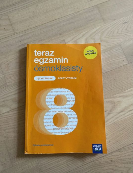 Repetytorium z języka polskiego Nowa Era