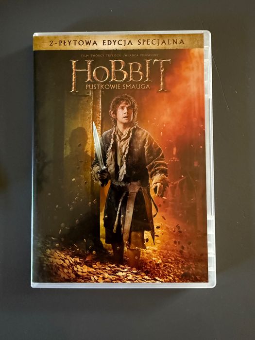 3 filmy DVD zjawa ,9 wrota , hobbit