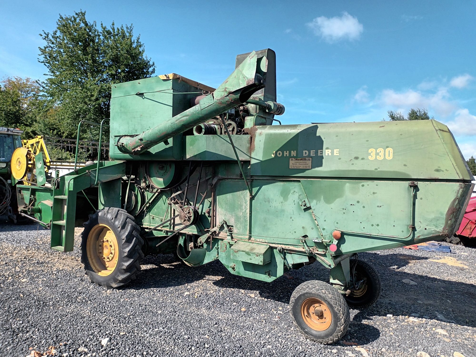 John Deere 330 sita części inne