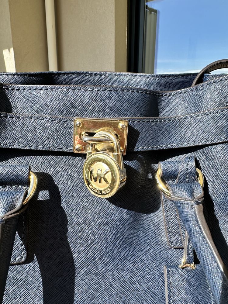 Сумка Michael Kors Hamilton navy