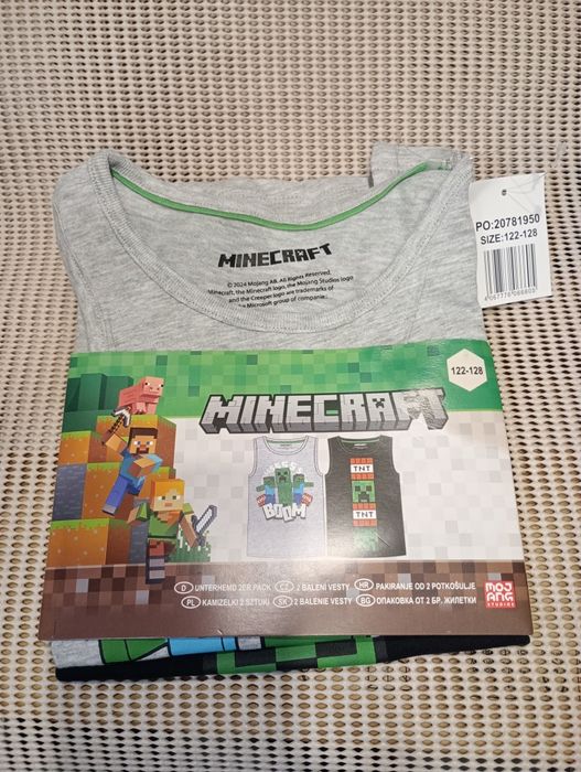 Nowy zestaw paka minecraft 122-128