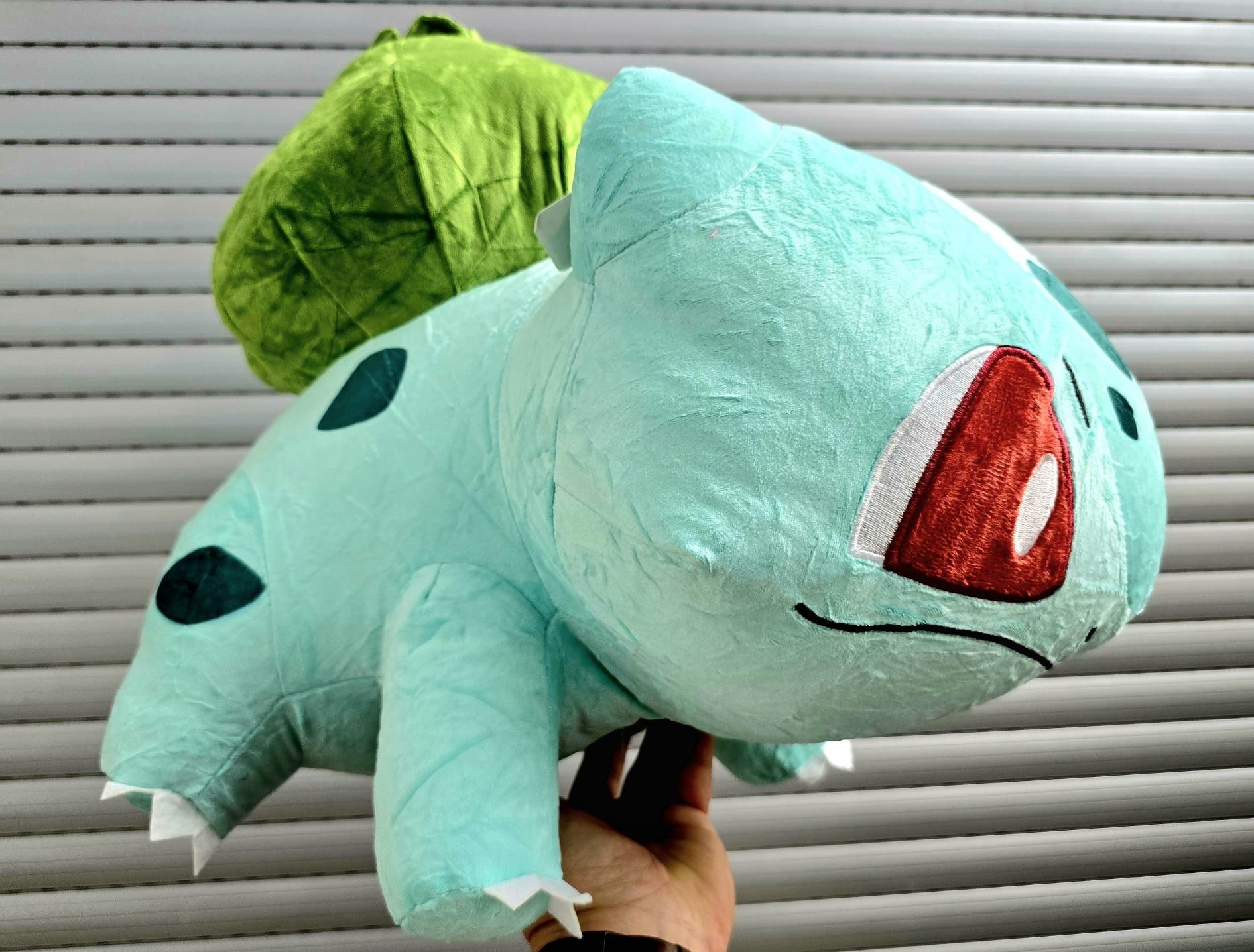 Ogromny pluszak maskotka Pokemon Bulbasaur nowy