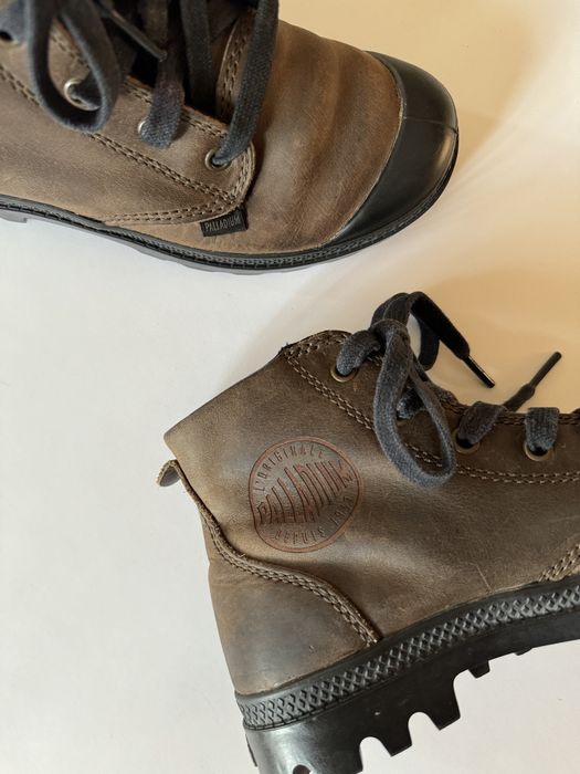 Palladium високі шкіряні кеди, трекінгові черевики, розмір 36