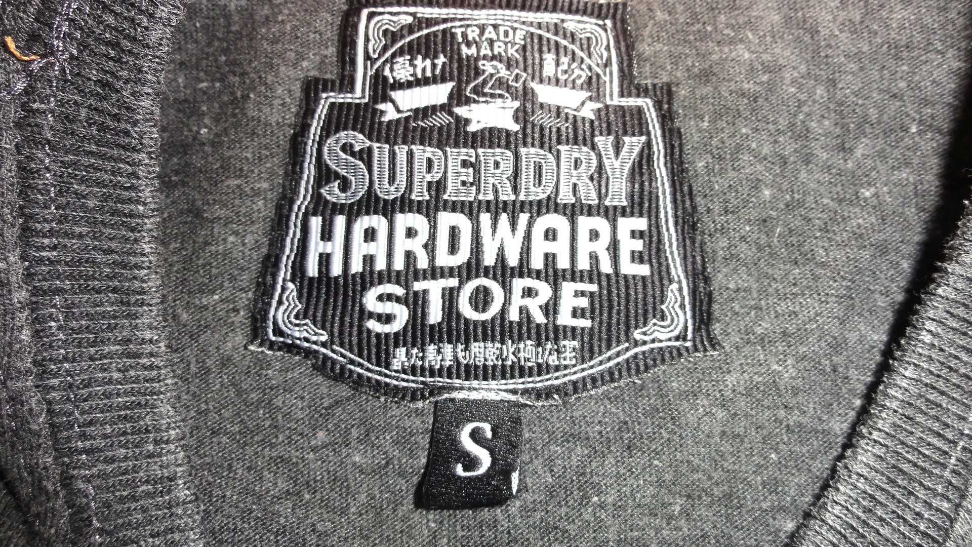 SUPER DRY Japan - Oryginalny T-shirt - Rozmiar S