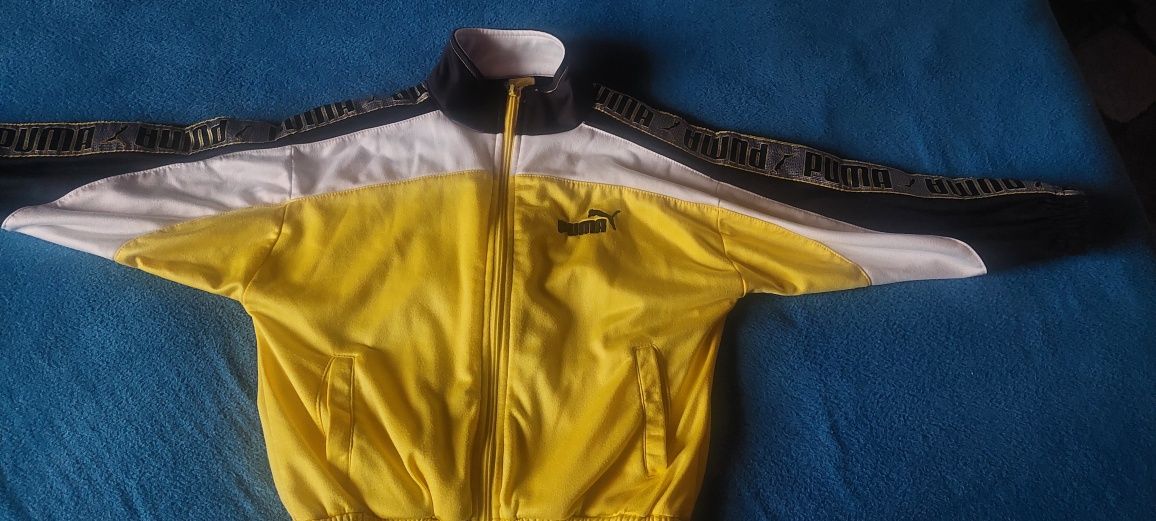 Kultowe bluzy PRL oryginalne Puma  Adidas  rozm. 116