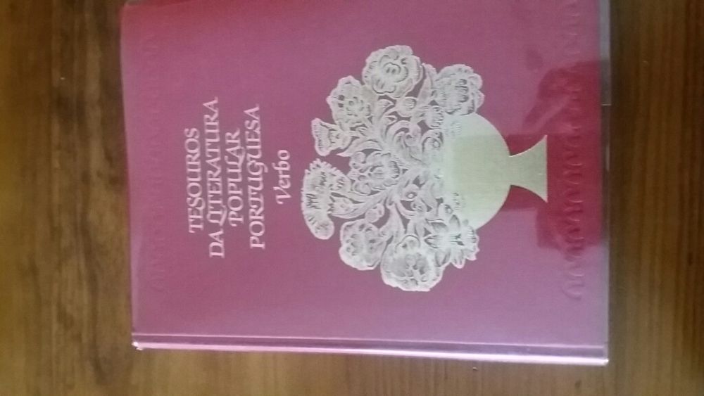 Livro Tesouros da literatura popular portuguesa
