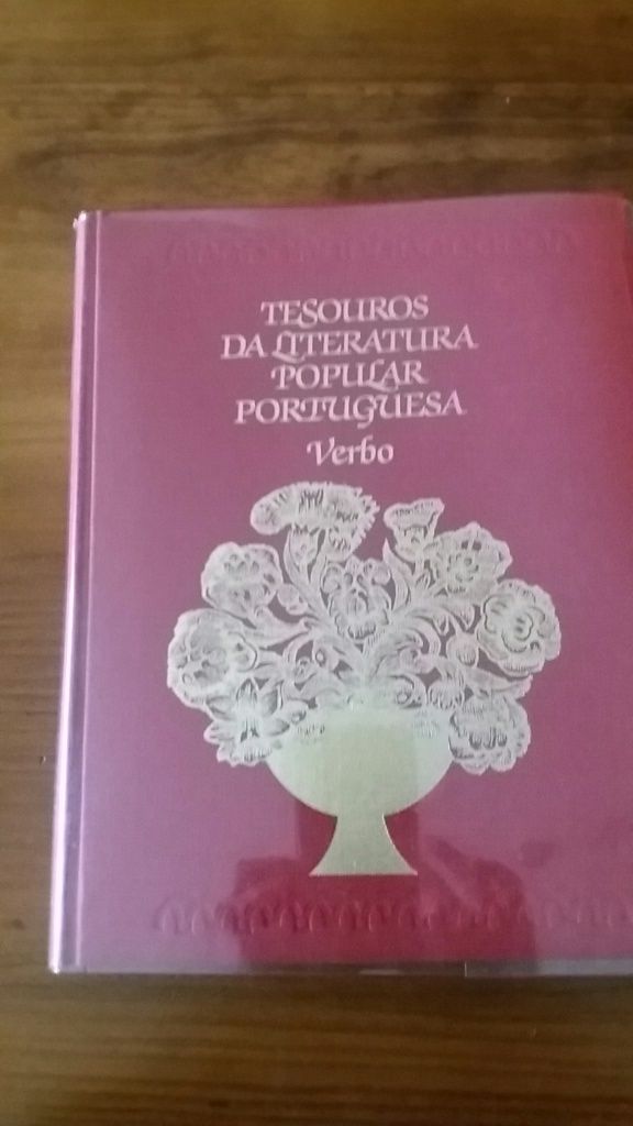 Livro Tesouros da literatura popular portuguesa