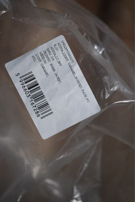 Nanushka oryginalne sztuczne futro damskie nowe z metką rozmiar M