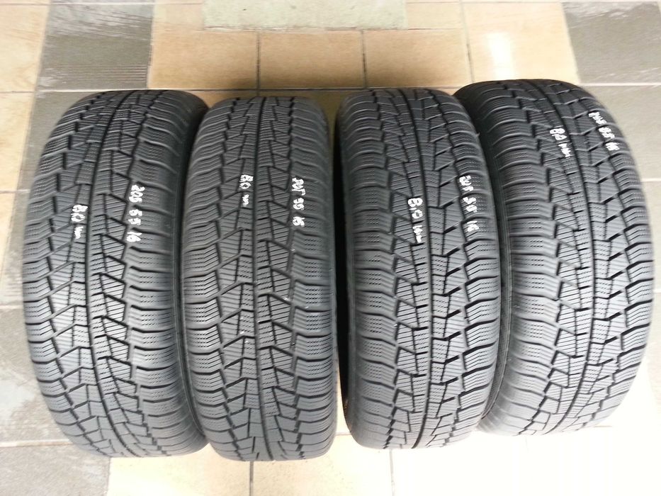 Koła zimowe Audi Skoda Seat VW 5x112  205/55r16 Gislaved EutoFrost 6