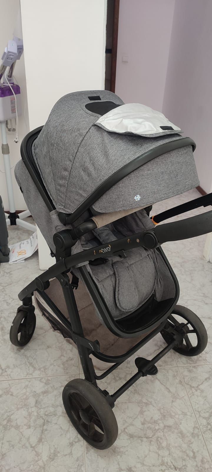Carrinho de bebê com babycoque 3 em 1