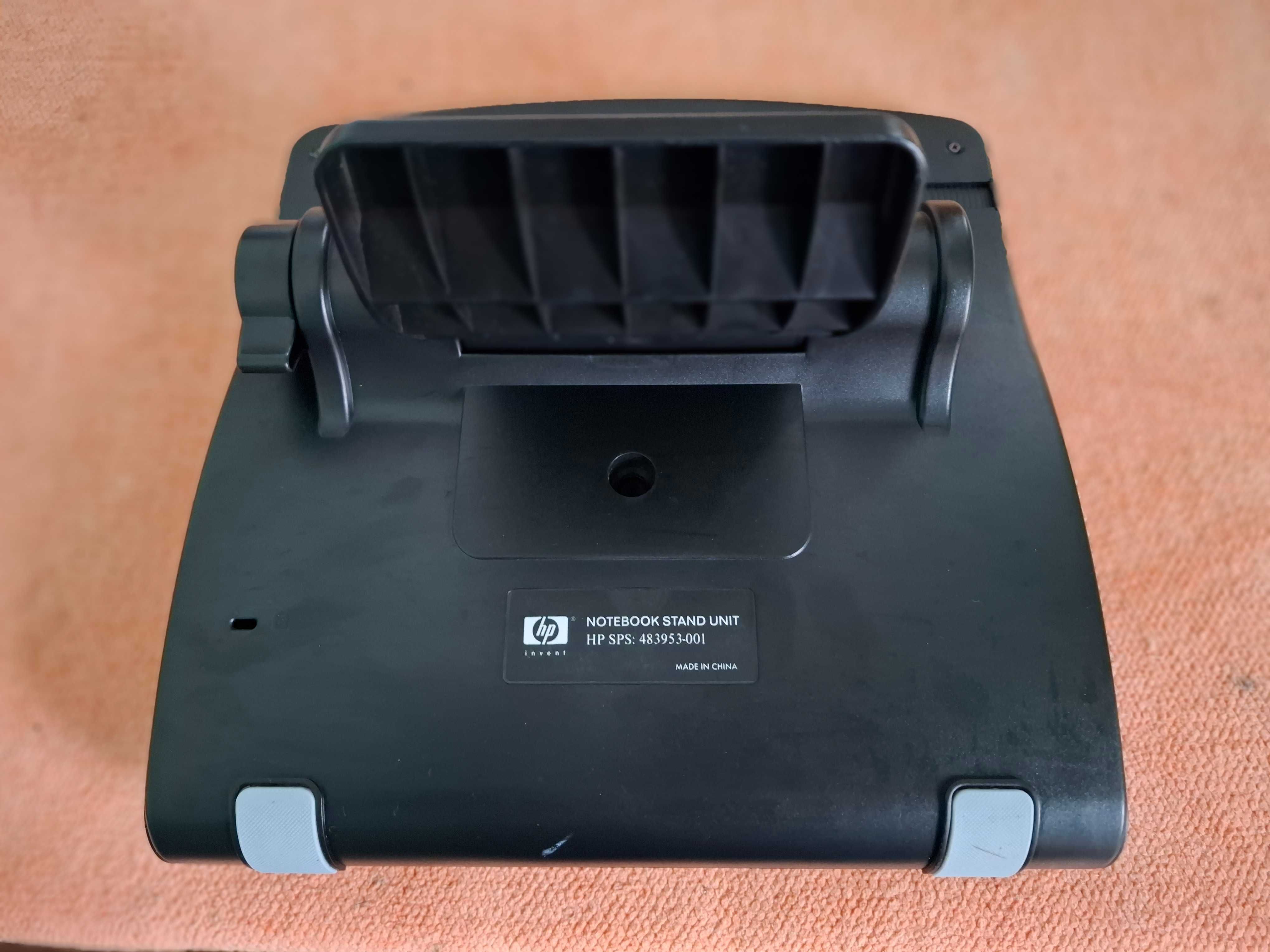 Base HP para portátil e candeeiro de mola