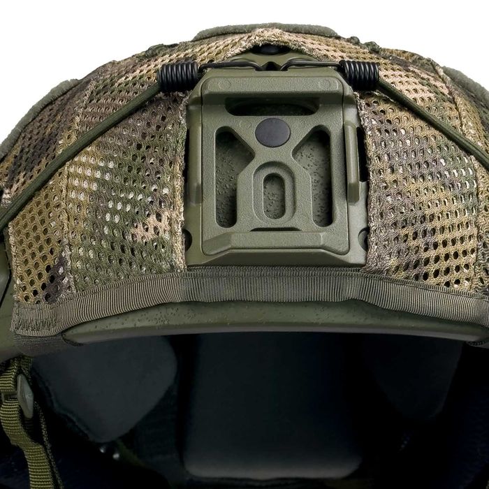 Кевларовий шолом Sestan-Busch Helmet BK-ACH-MC. Олива. (З вухами)