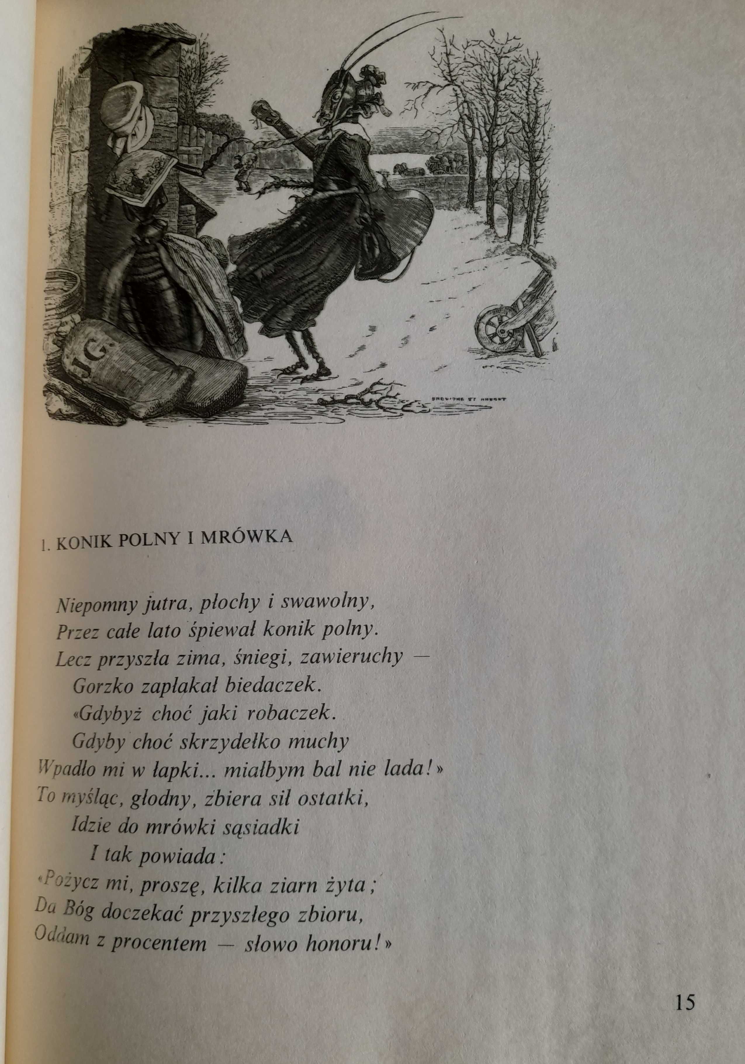 "Serce" E.Amicis, "Bajki" La Fontaine
