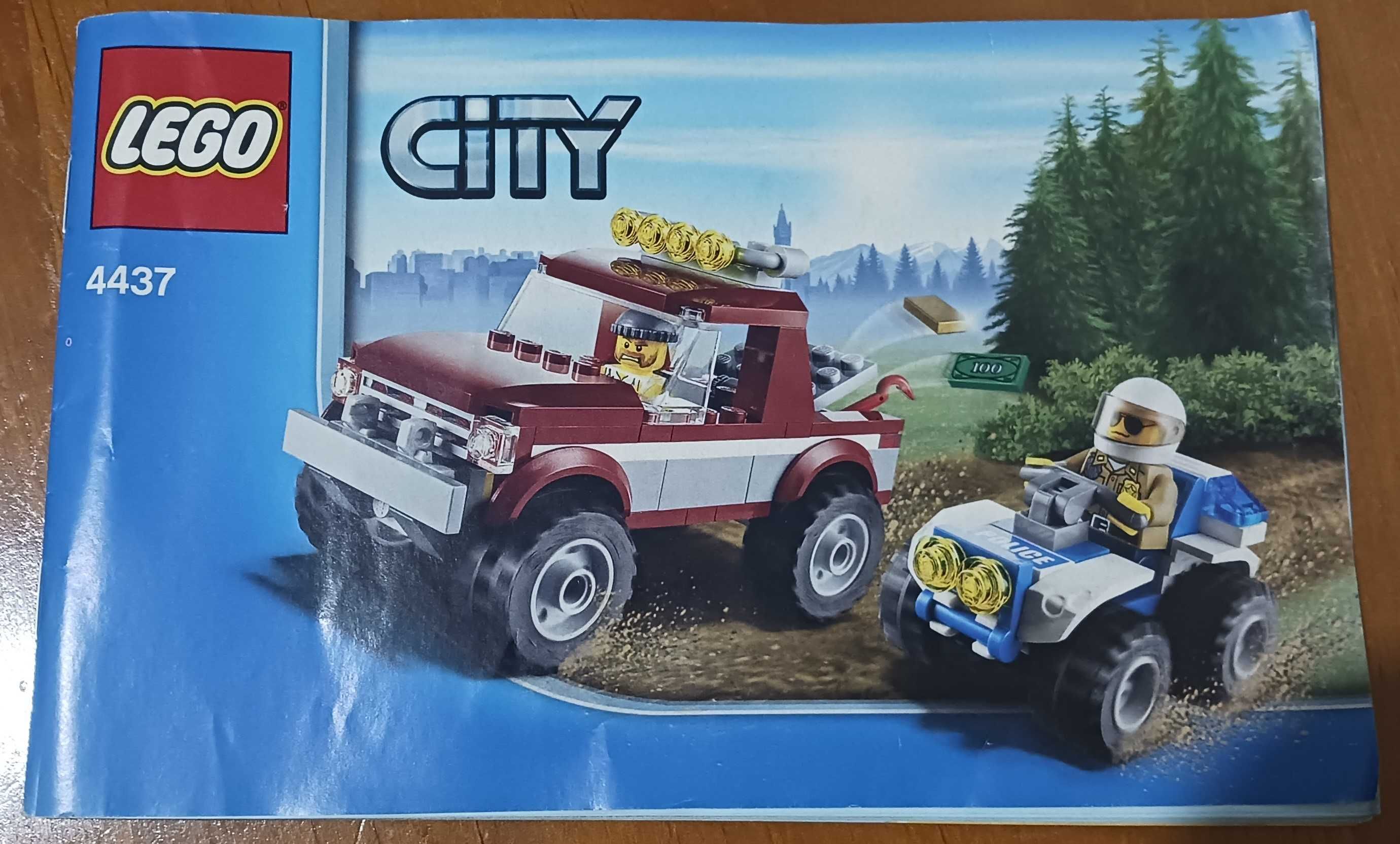 Lego City 4437 Policyjny pościg + pudełko + instrukcja