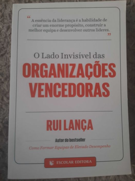 Livro "O Lado Invisível das Organizações Vencedoras"