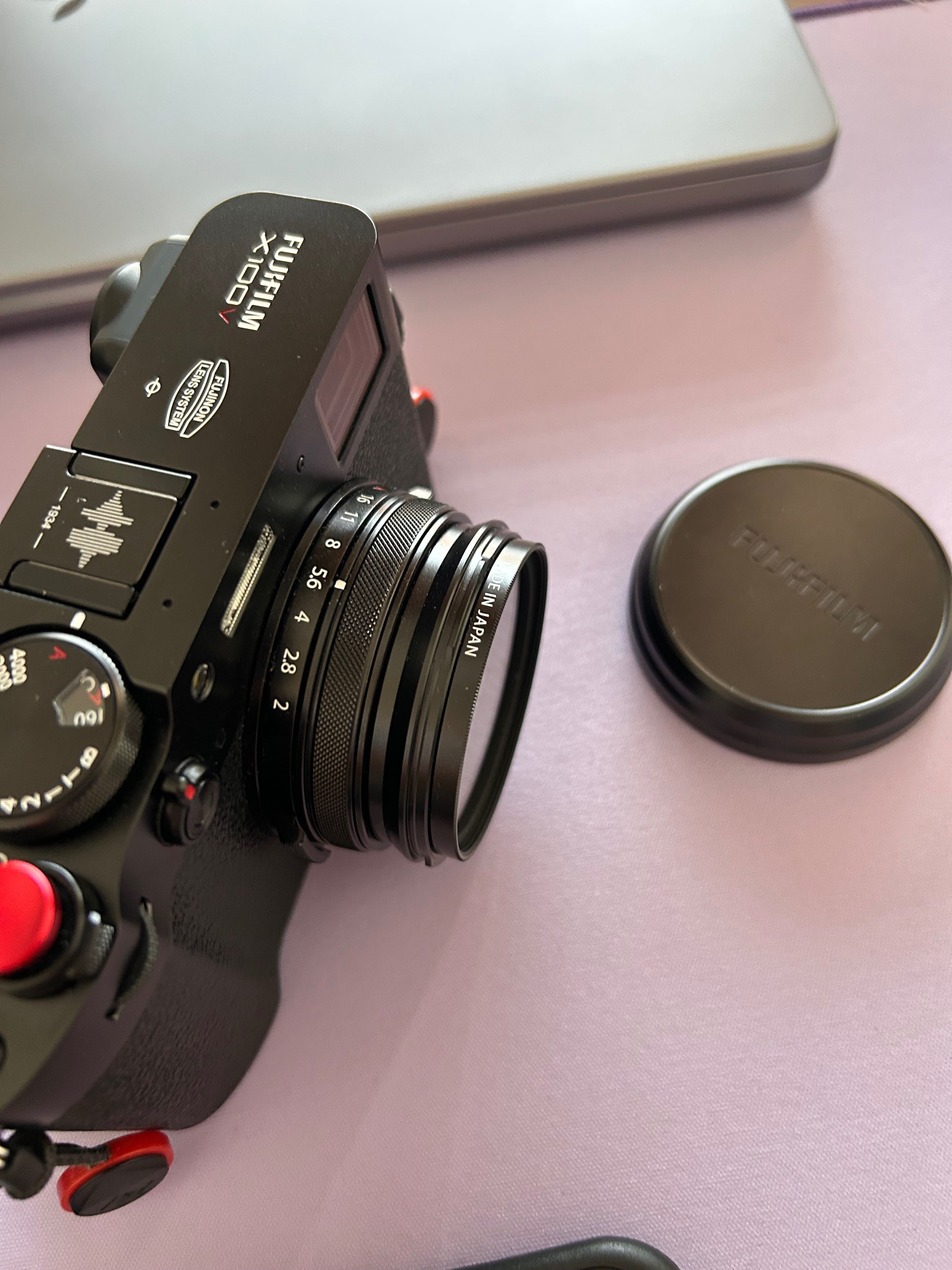 Aparat fujifilm x100v, stan idealny + dużo dodatków