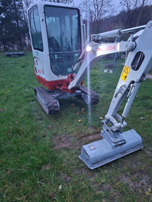 Mini koparka z Niemiec