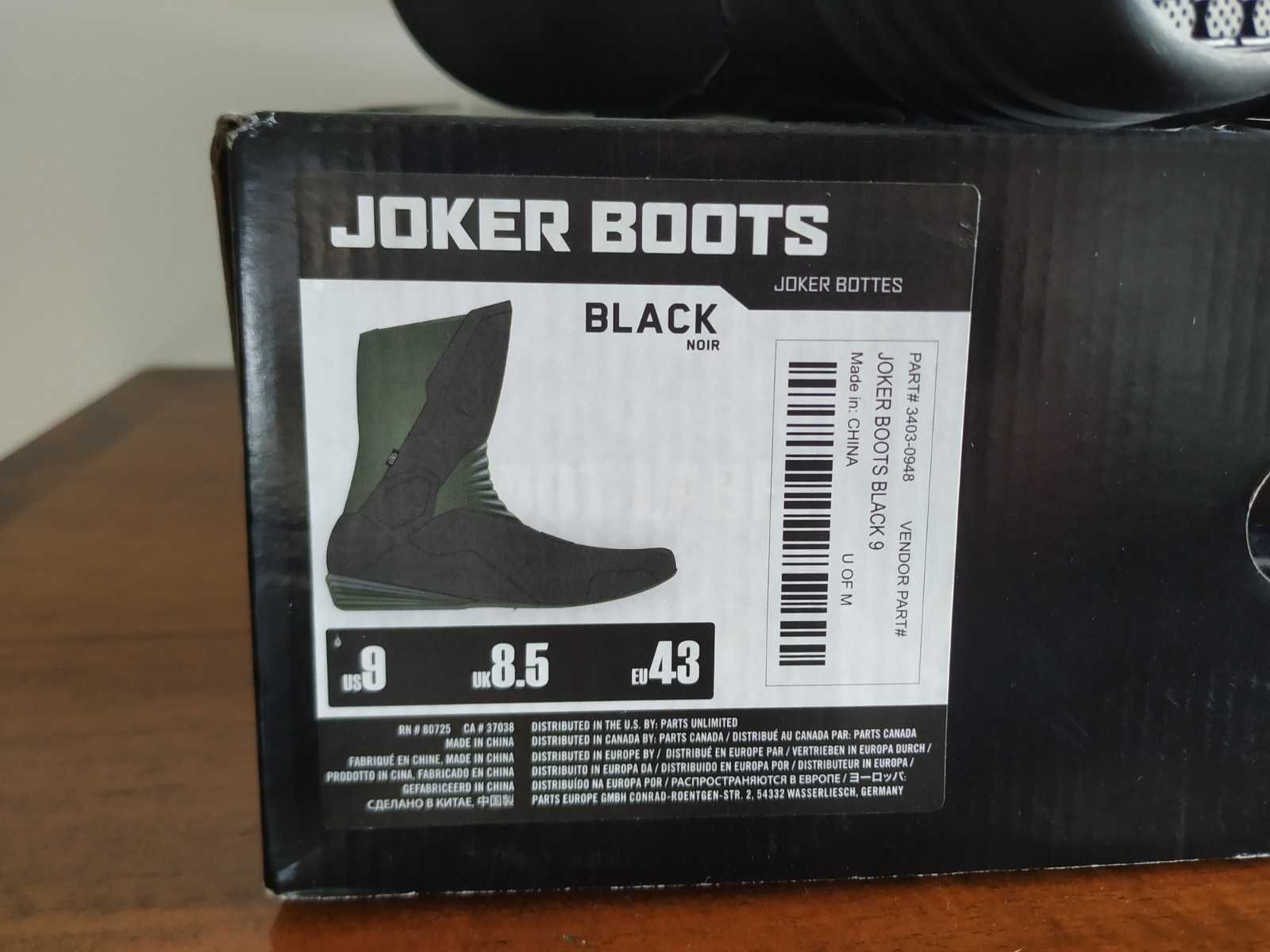 Botas para mota ICON Joker tamanho 42