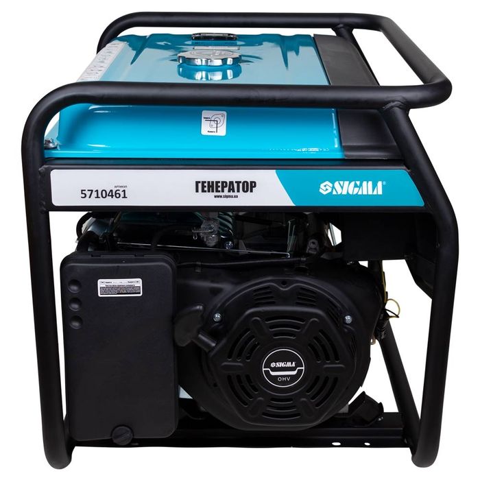 Генератор бензиновий 3.5/4.0кВт 4-х такт. ручн. запуск SIGMA 5710431