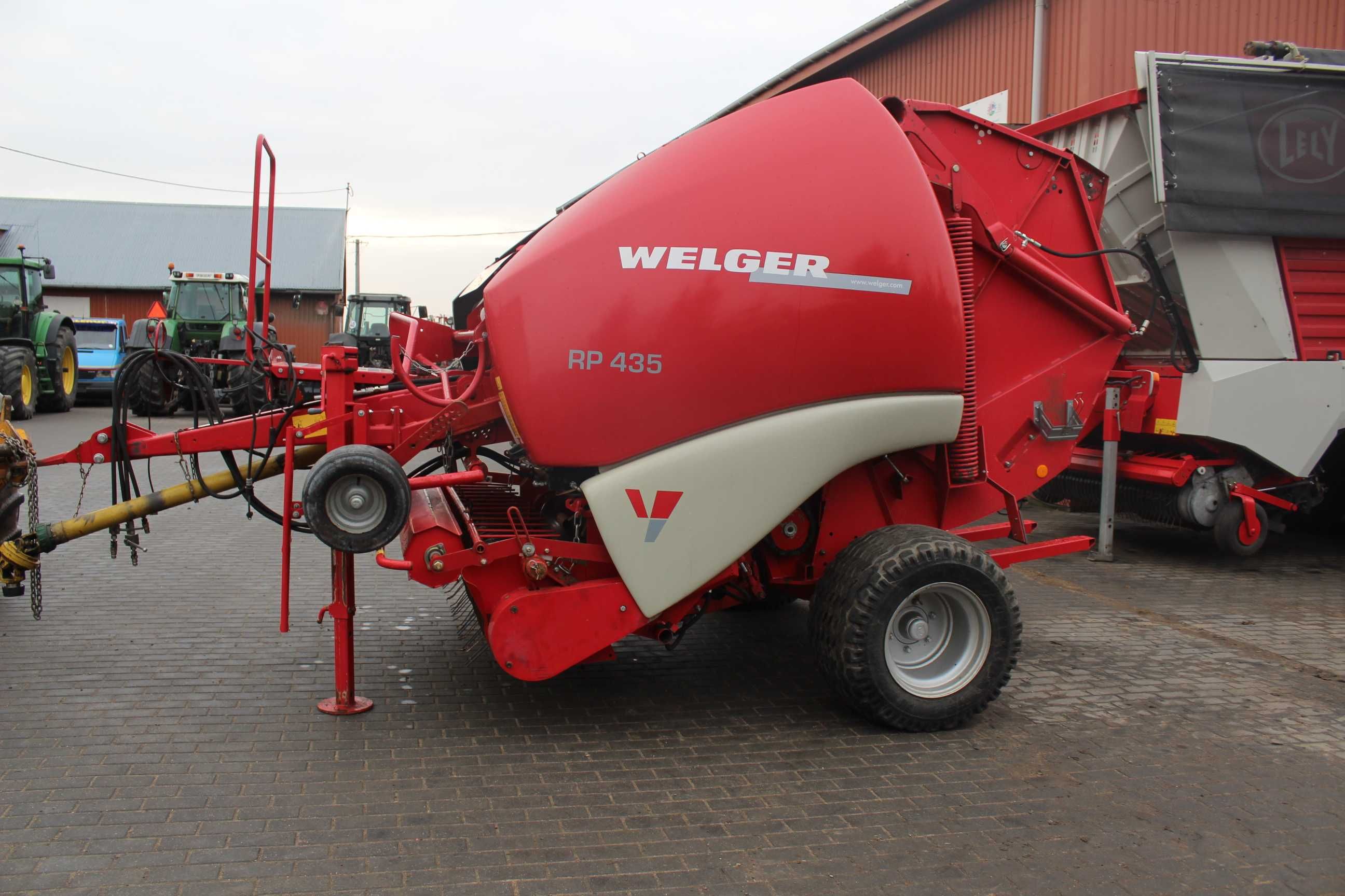 Import Niemcy Welger rp 435 orginał pasy rotor.noze .kredyt