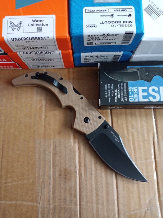 Cold Steel Espada Medium 440c to wygodny i charyzmatyczny nóż składany