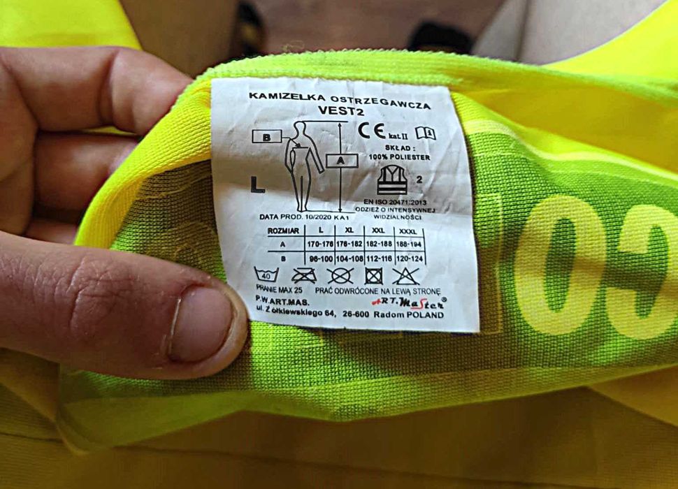 Kamizelka odblaskowa "Eco Heroes"