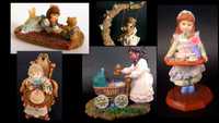 Kolekcja 5 sztuk figurek lalek GOEBEL Sandra Kuck's Treasures PROMOCJA