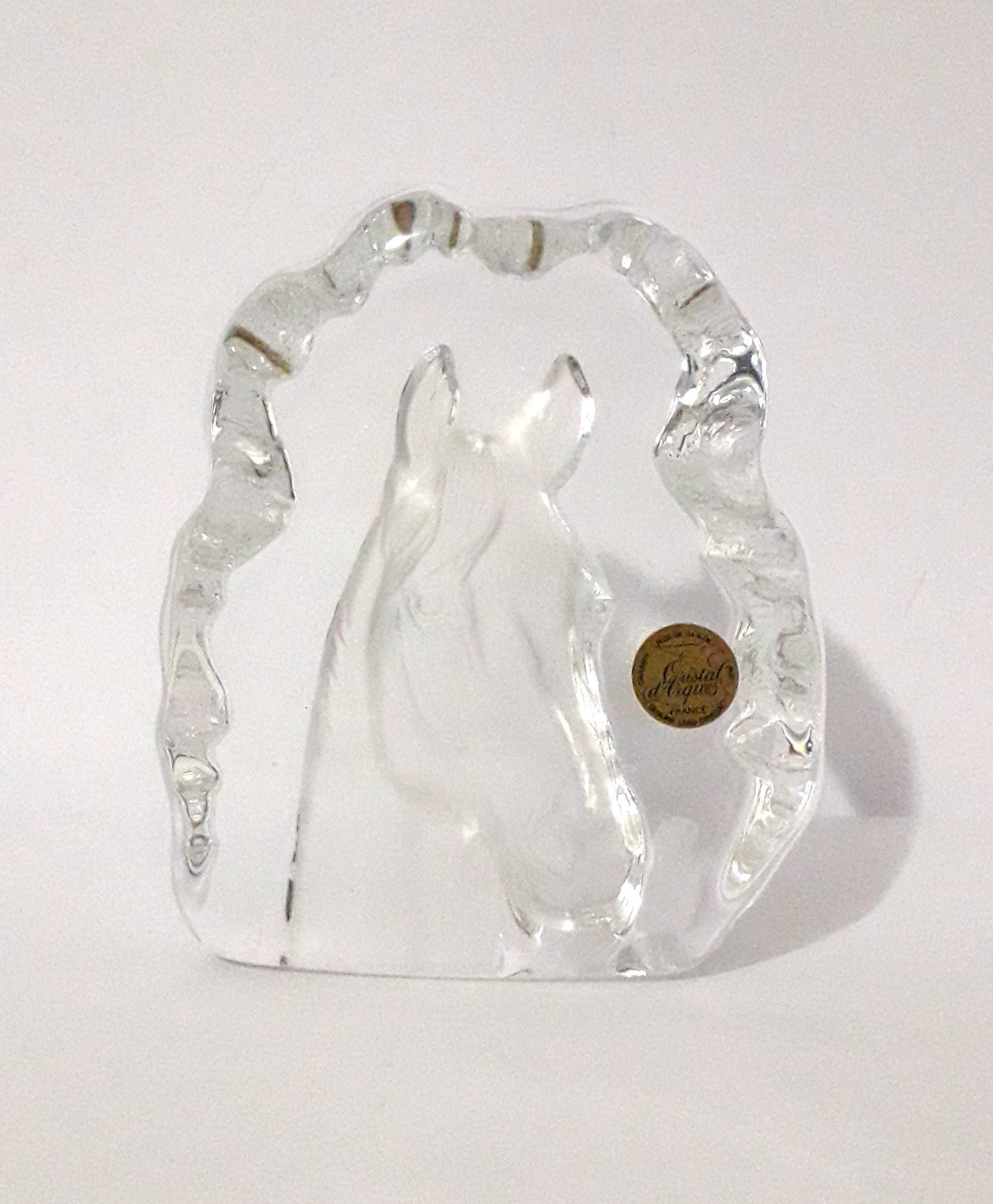 Cavalo - Peça decorativa Cristal d'Arques