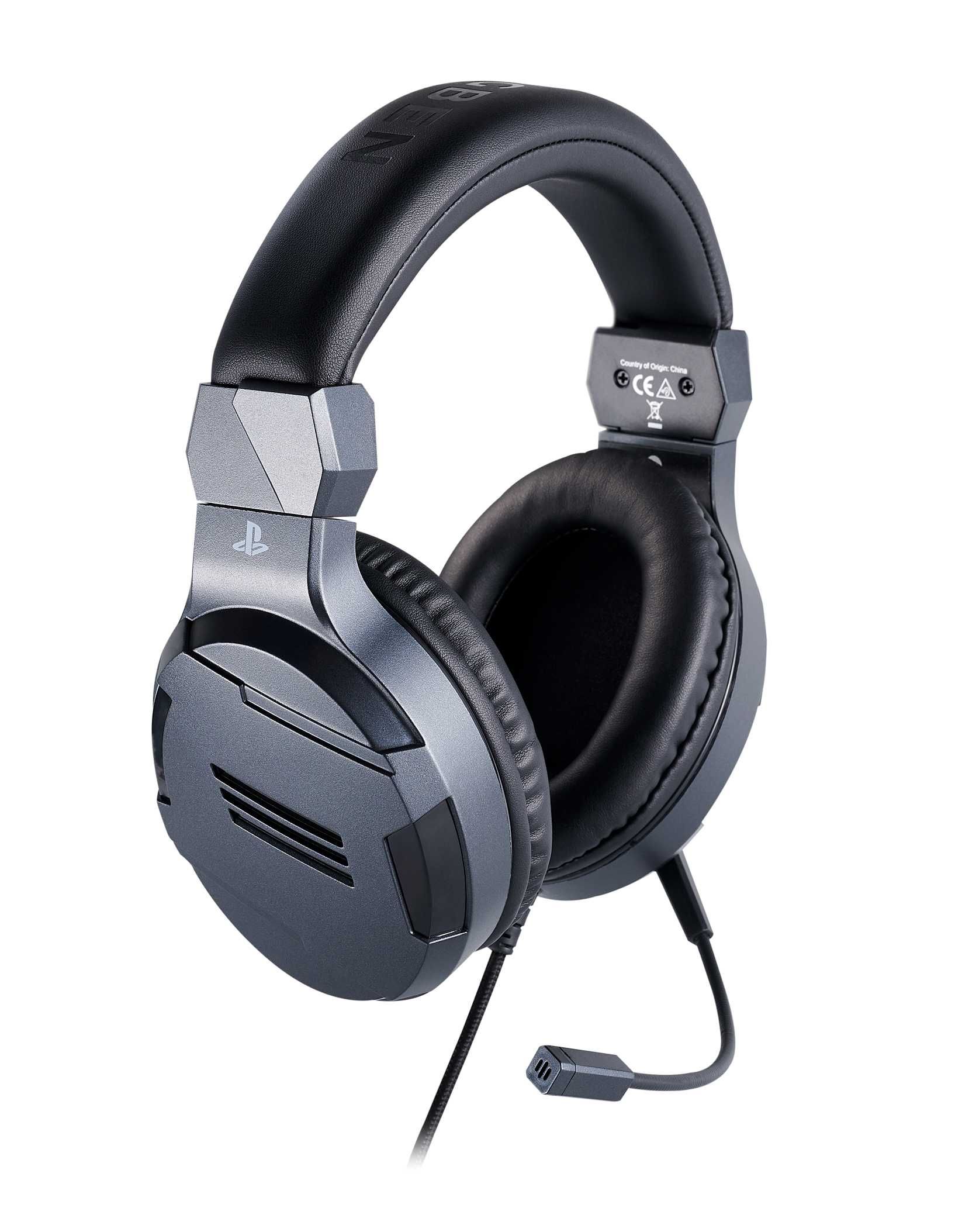 BIG BEN Słuchawki do konsoli PS5 PS4 - kolor tytanowy