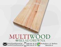 Deska niestrugana sucha szalunkowa 22x125/100mm x 4m lub 3,6m