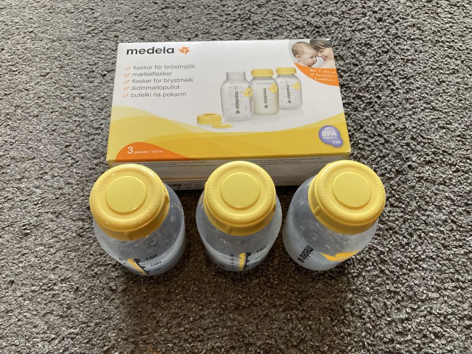 3 buteleczki Medela 150 ml
