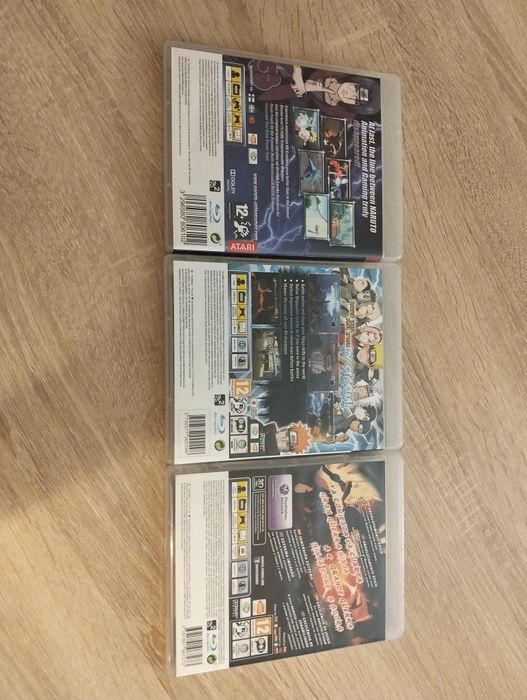 Naruto ultimate ninja storm 1 - 3 PS3
