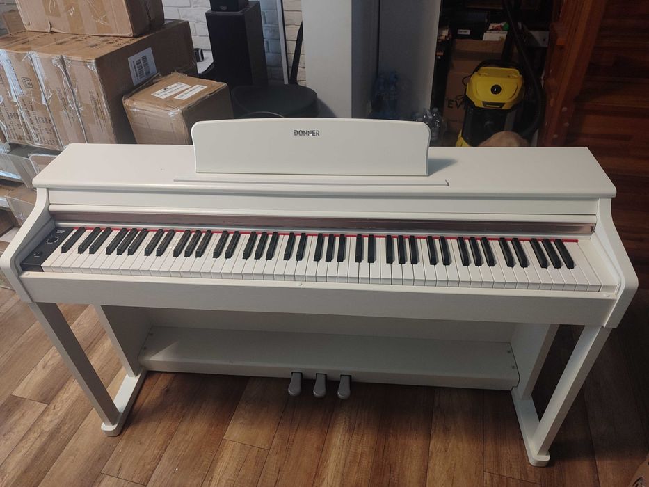 Pianino elektryczne Donner DDP 100 białe